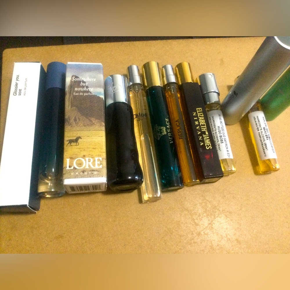Assorted Women's Men’s Fragrance Travel Size Perfumes Lot